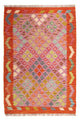 Kilim Maimana Tæppe 147x101cm - Uldtæppe