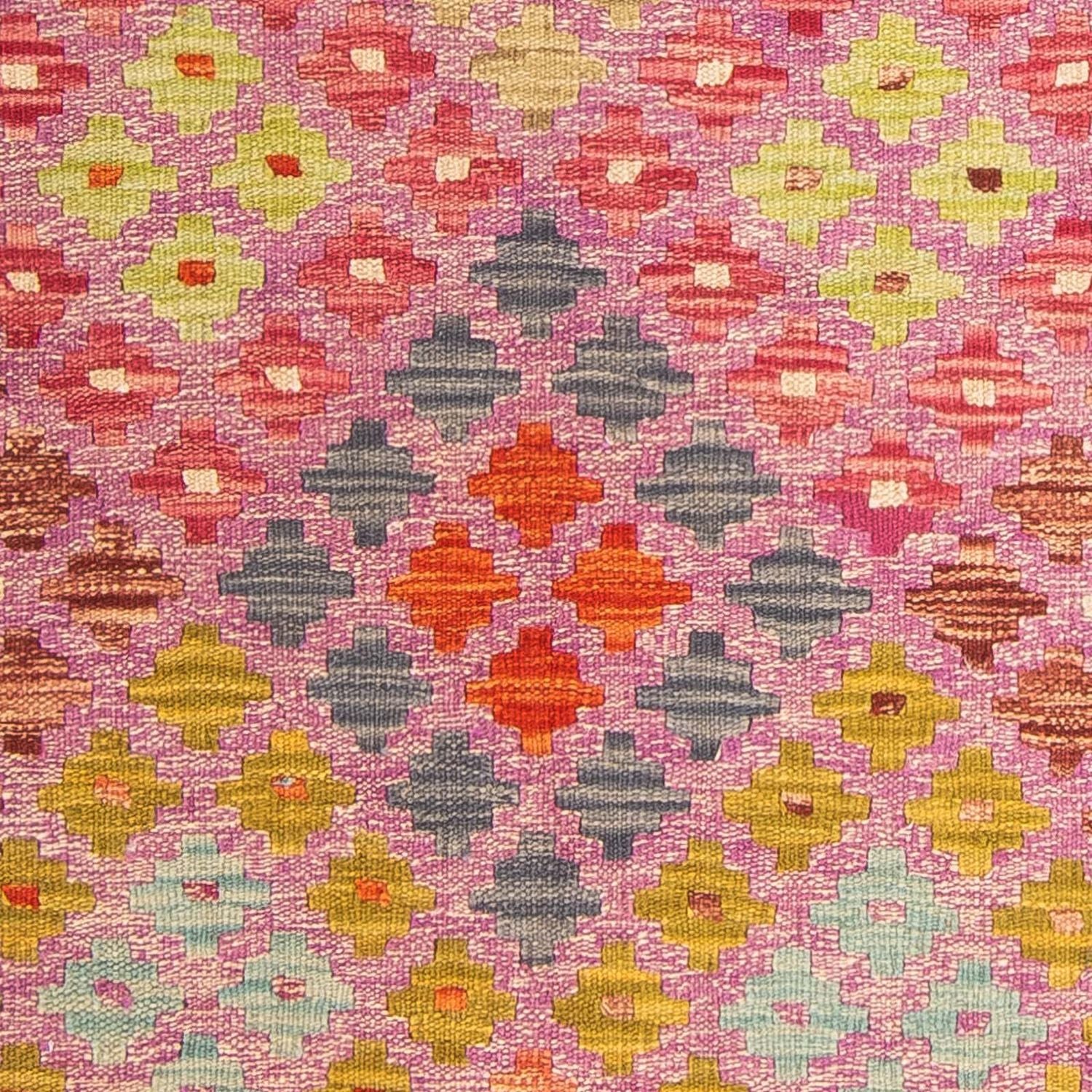 Kelim Carpet - Splash - 147 x 101 cm - flerfarvet