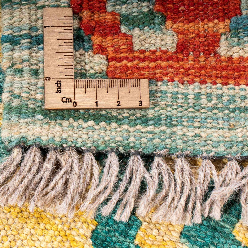 Kelim Carpet - Splash - 154 x 102 cm - flerfarvet