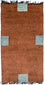 Nepal Tæppe - 140 x 70 cm - brun