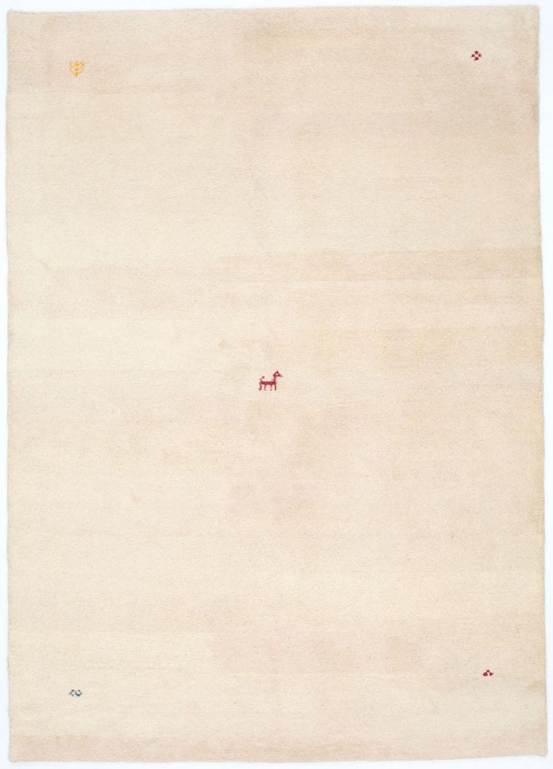 Gabbeh-tæppe - Indus - 240 x 170 cm - beige