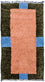 Nepal Tæppe - 140 x 70 cm - flerfarvet