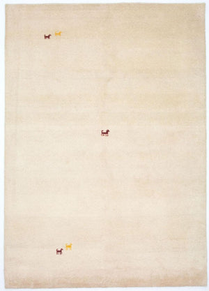 Gabbeh-tæppe - Indus - 240 x 170 cm - beige