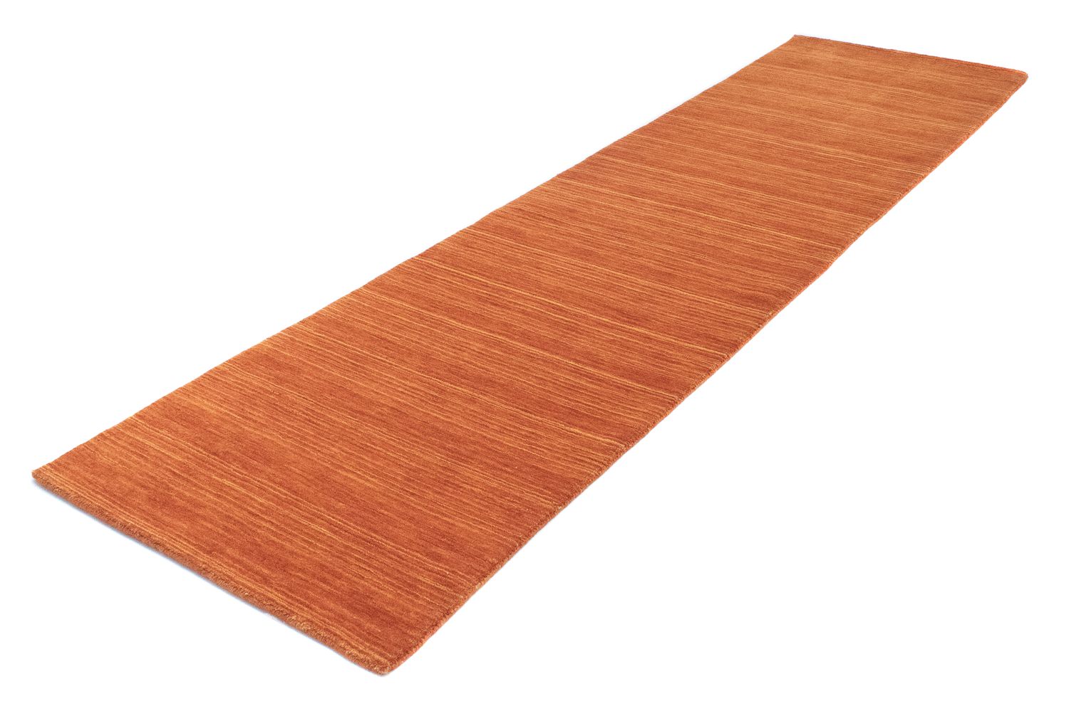 Løber Uldtæppe - 295 x 75 cm - orange