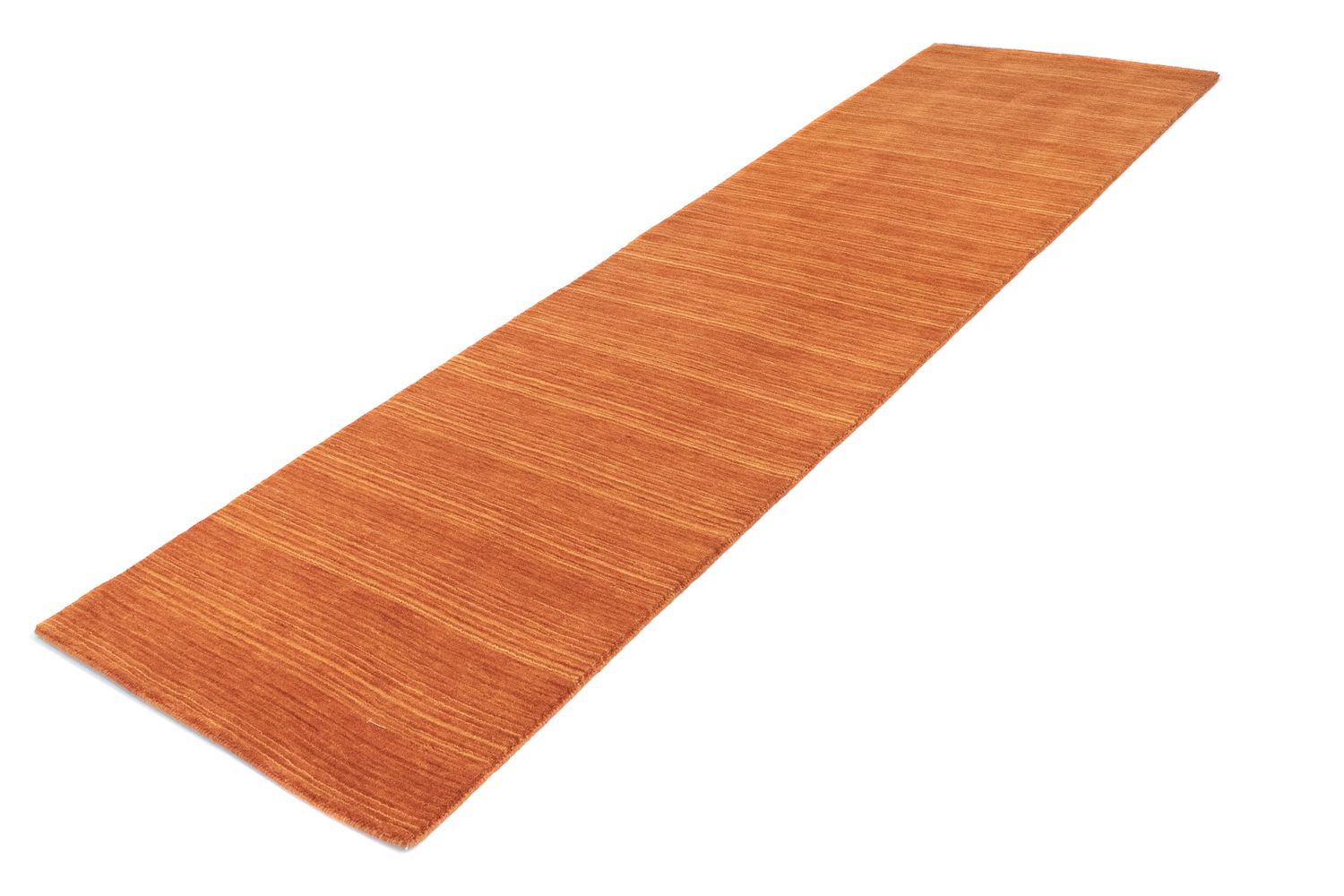 Løber Uldtæppe - 295 x 75 cm - orange
