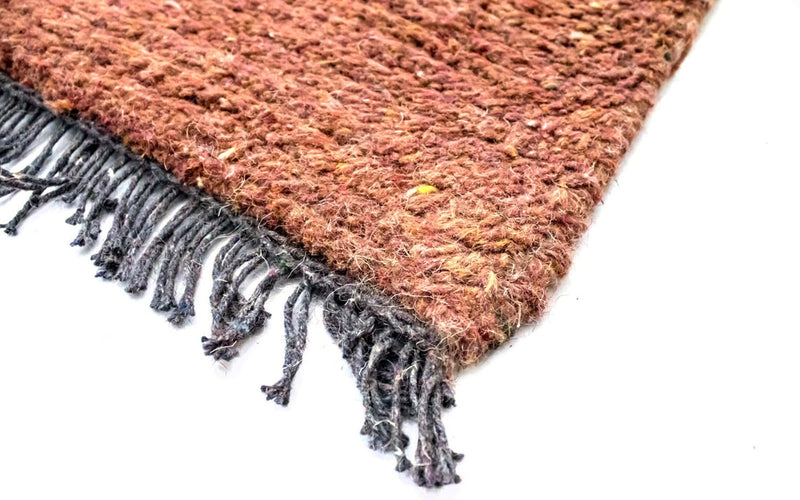Nepal Tæppe - 140 x 70 cm - orange