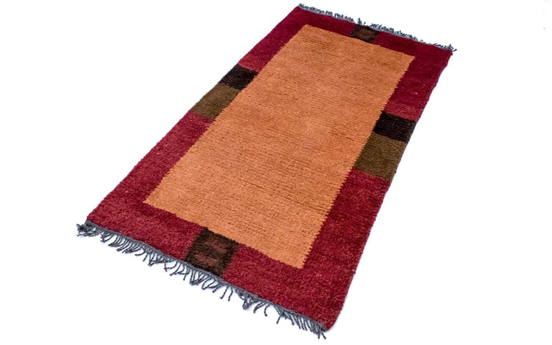 Nepal Tæppe - 140 x 70 cm - orange