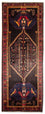 Løber Persisk tæppe - Nomadisk - 411 x 143 cm - mørkeblå