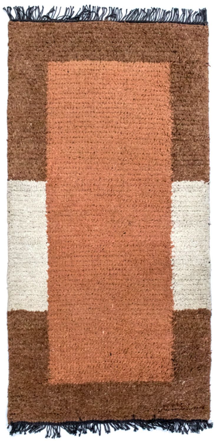 Nepal Tæppe - 140 x 70 cm - brun