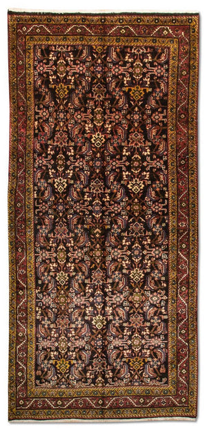 Løber Persisk tæppe - Nomadisk - 321 x 140 cm - blå