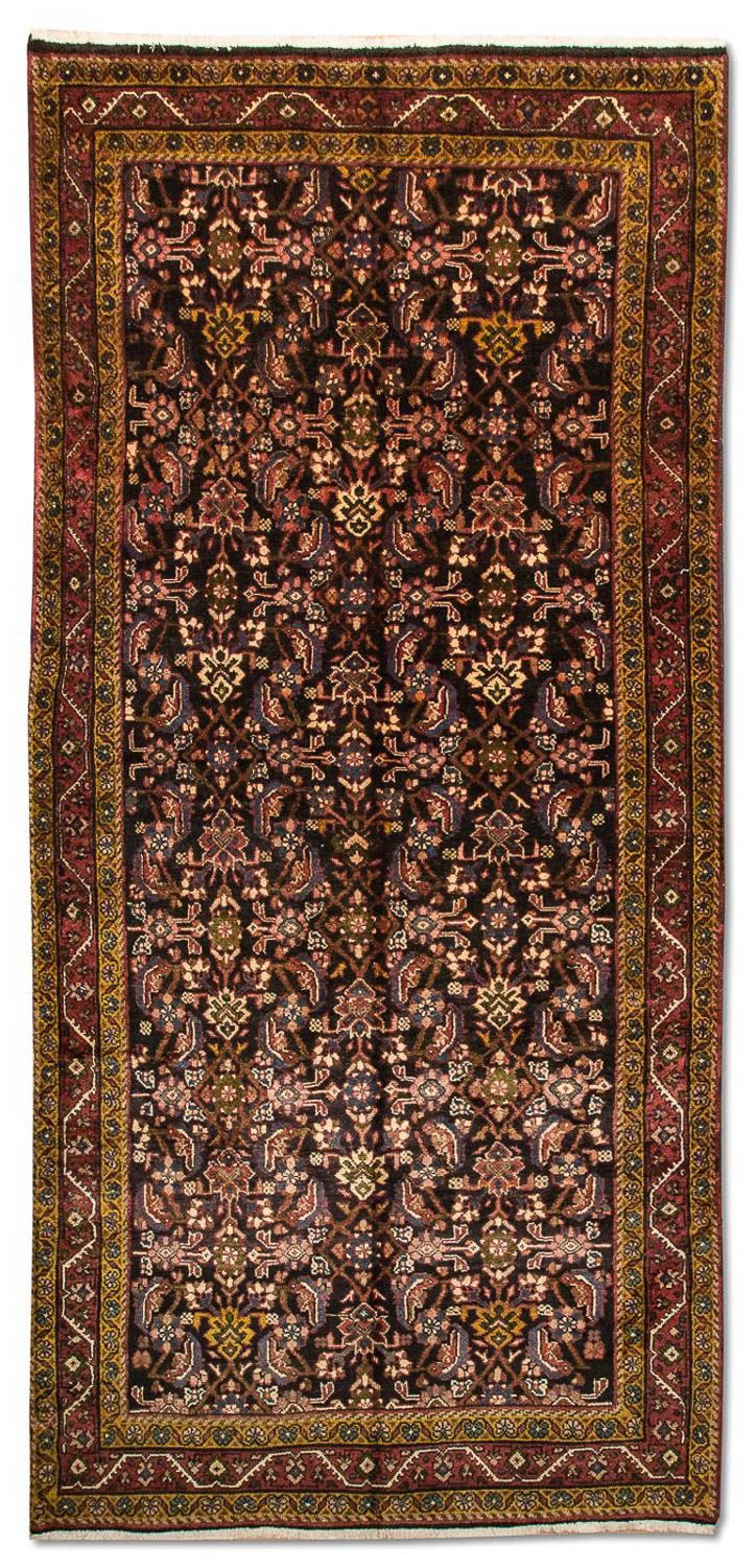 Løber Persisk tæppe - Nomadisk - 321 x 140 cm - blå