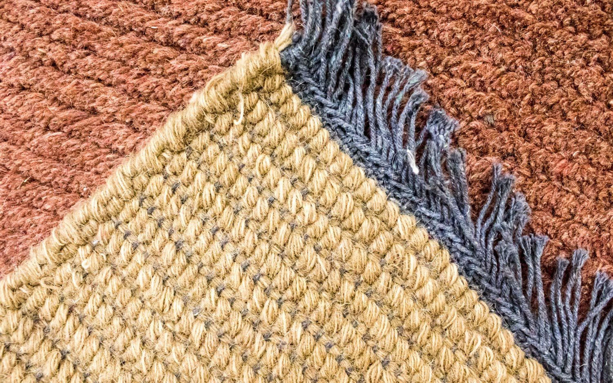 Nepal Tæppe - 140 x 70 cm - brun