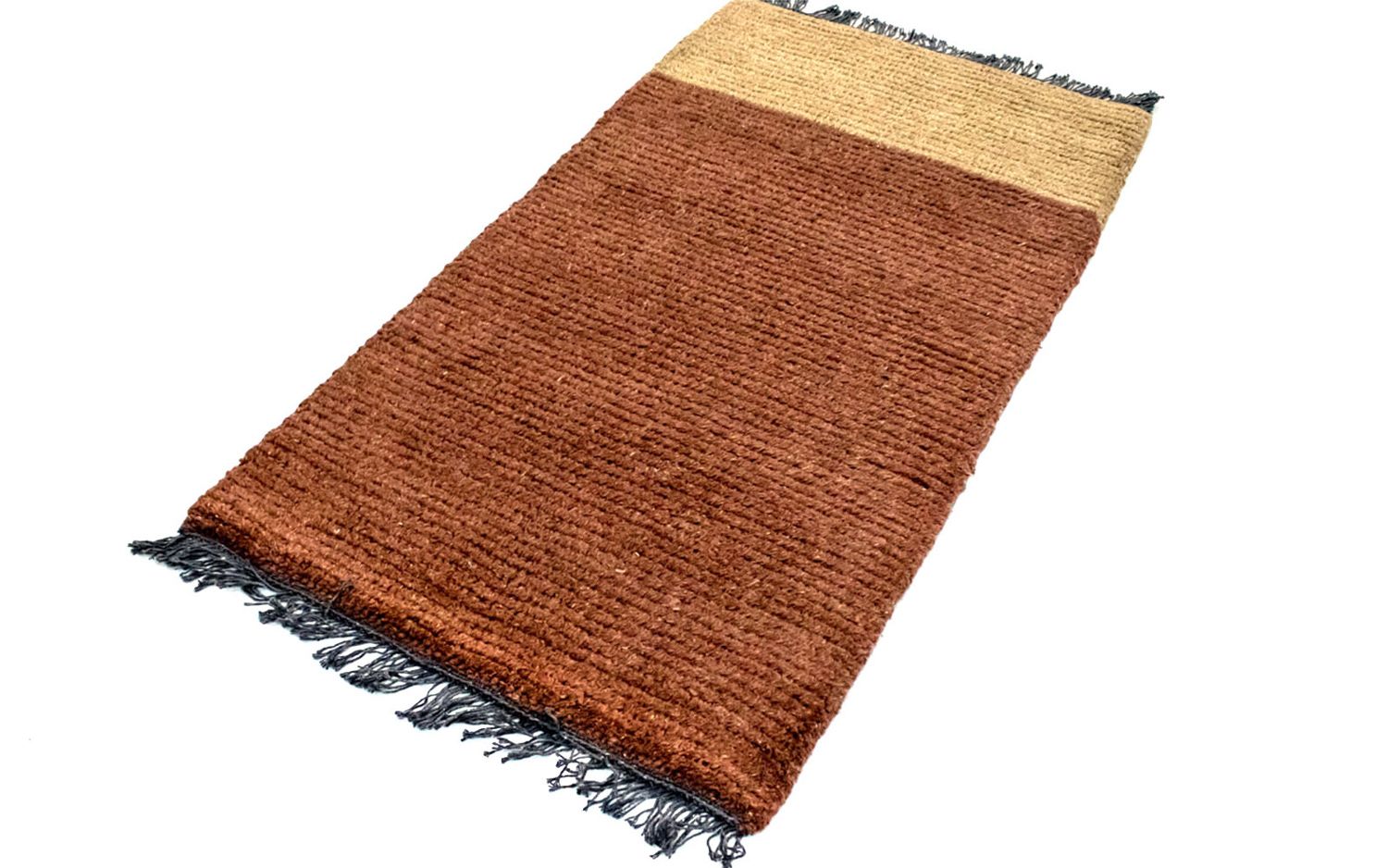 Nepal Tæppe - 140 x 70 cm - brun