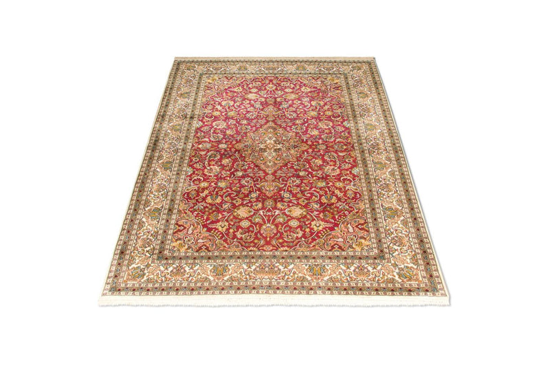 Silketæppe - Kashmir Silk - 218 x 157 cm - rød