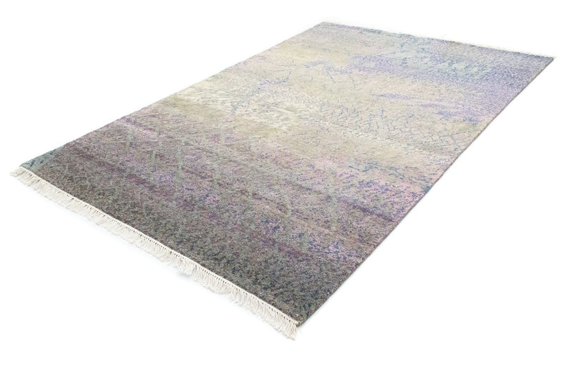 Designer tæppe - 246 x 177 cm - flerfarvet