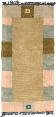 Nepal Tæppe - 140 x 70 cm - flerfarvet