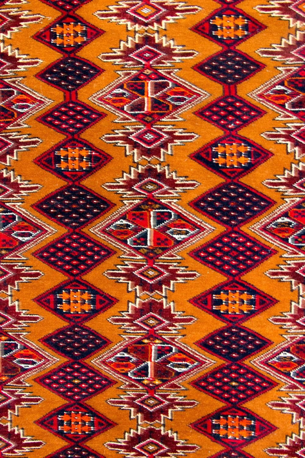 Løber Baluch-tæppe - 174 x 100 cm - sennepsgul