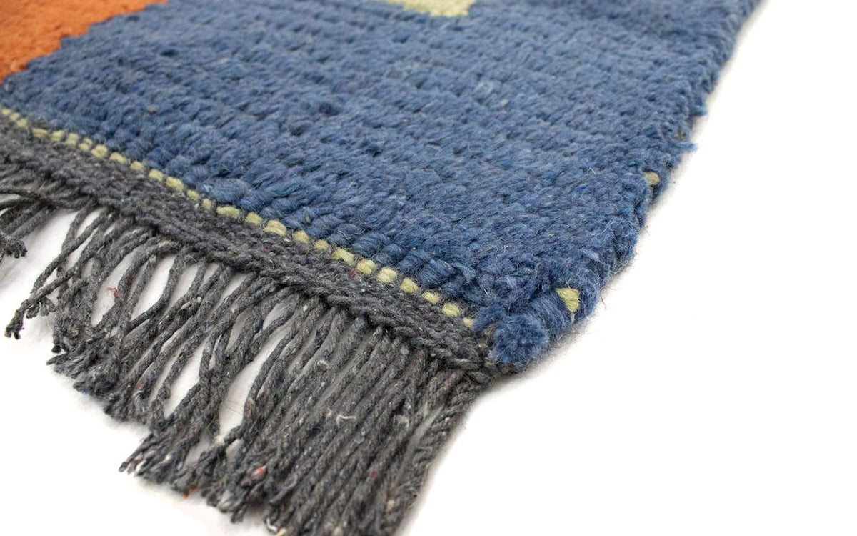 Nepal Tæppe - 140 x 70 cm - flerfarvet