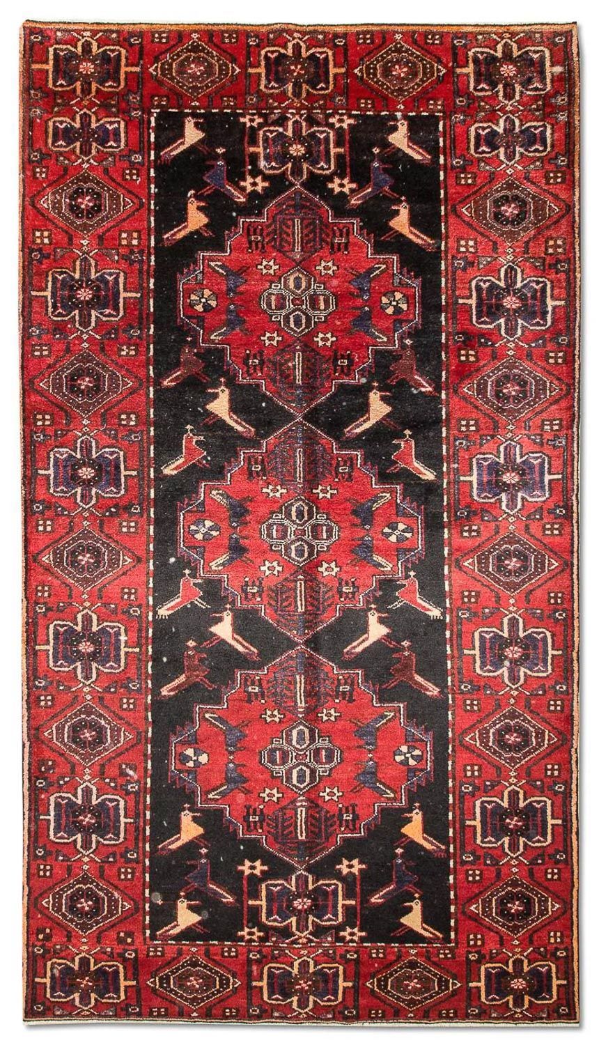 Persisk tæppe - Nomadisk - 302 x 153 cm - blå