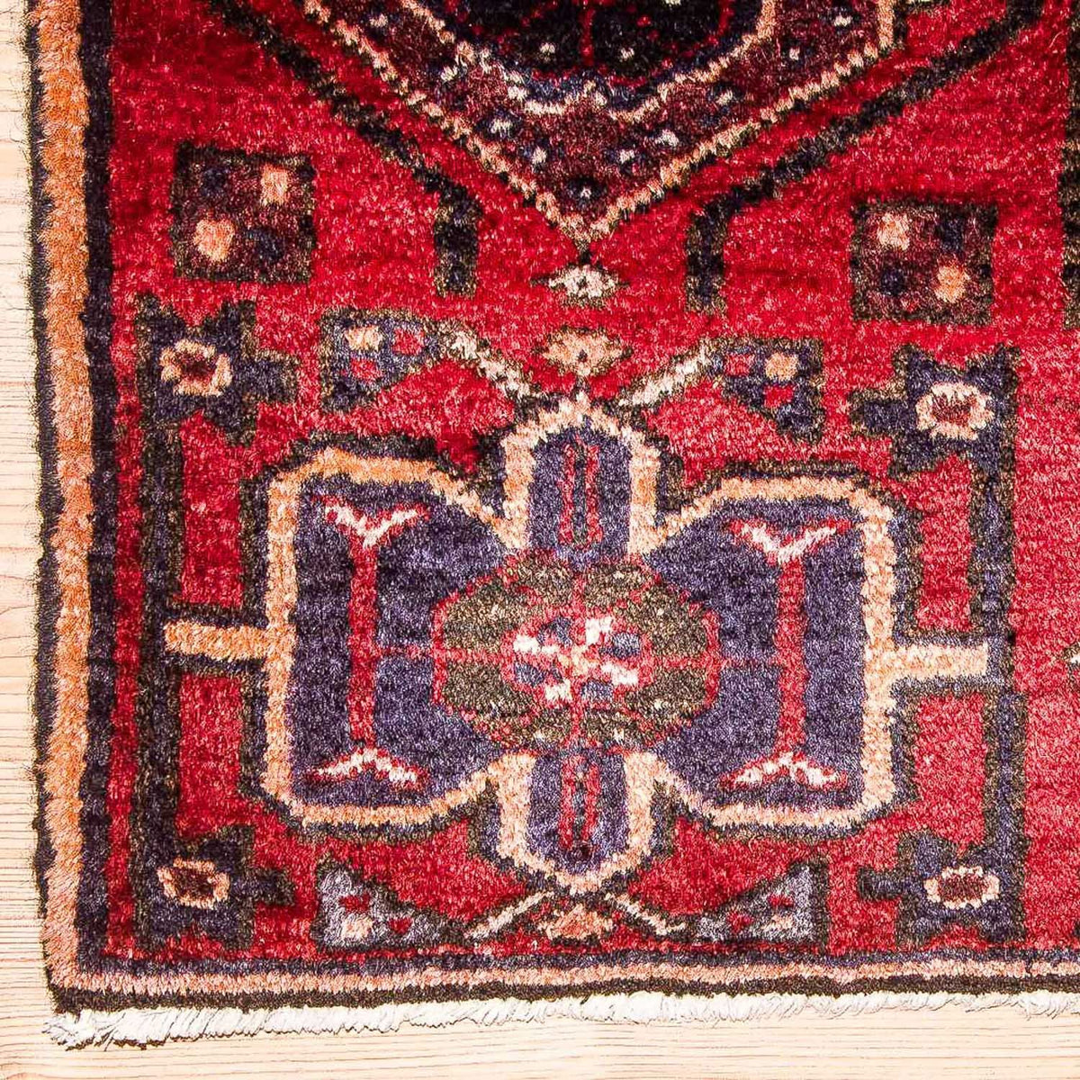 Persisk tæppe - Nomadisk - 302 x 153 cm - blå