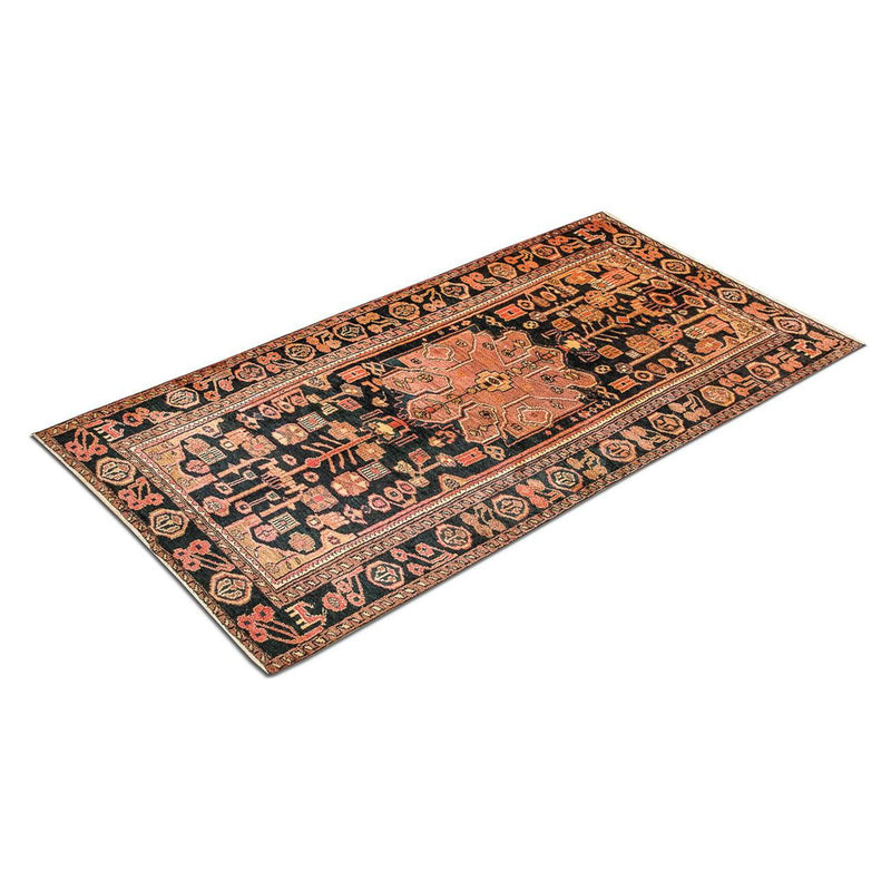 Persisk tæppe - Nomadisk - 300 x 150 cm - blå