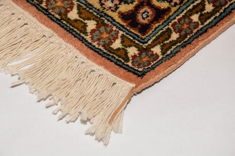 Silketæppe - Kashmir Silk - 184 x 124 cm - flerfarvet