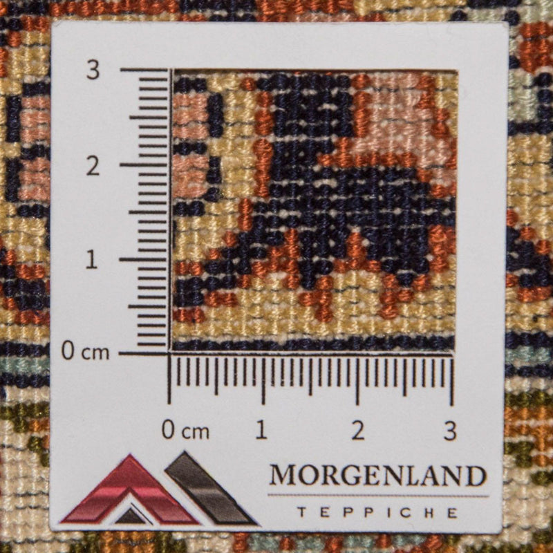 Silketæppe - Kashmir Silk - 184 x 124 cm - flerfarvet