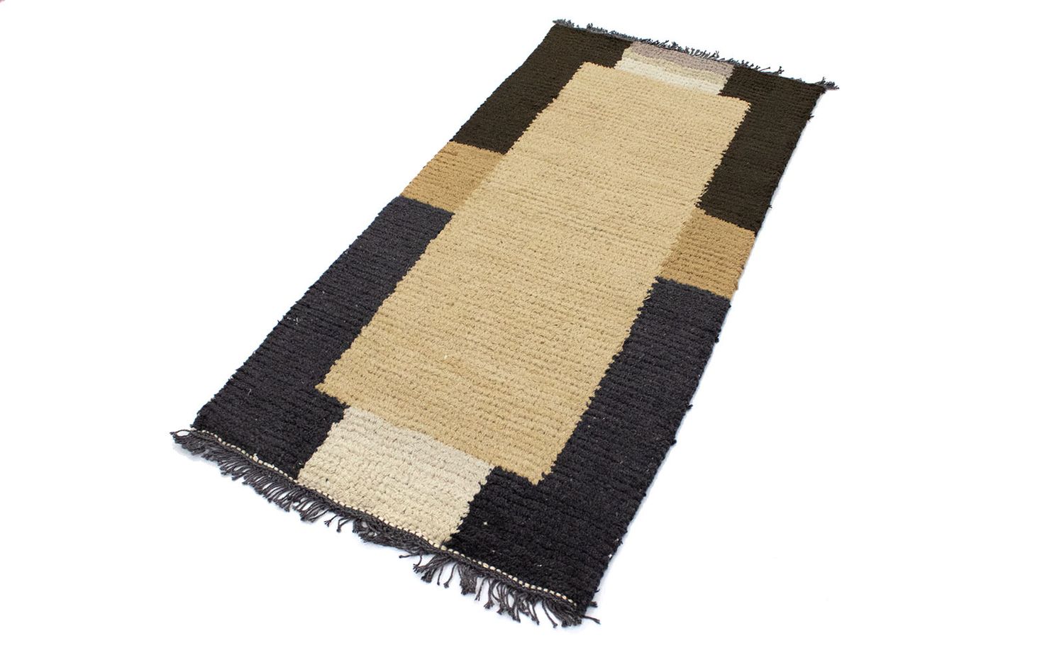 Nepal Tæppe - 140 x 70 cm - beige