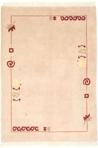 Nepal Tæppe - 180 x 120 cm - flerfarvet