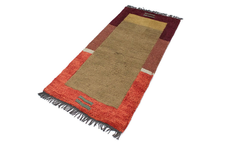 Nepal Tæppe - 140 x 70 cm - brun