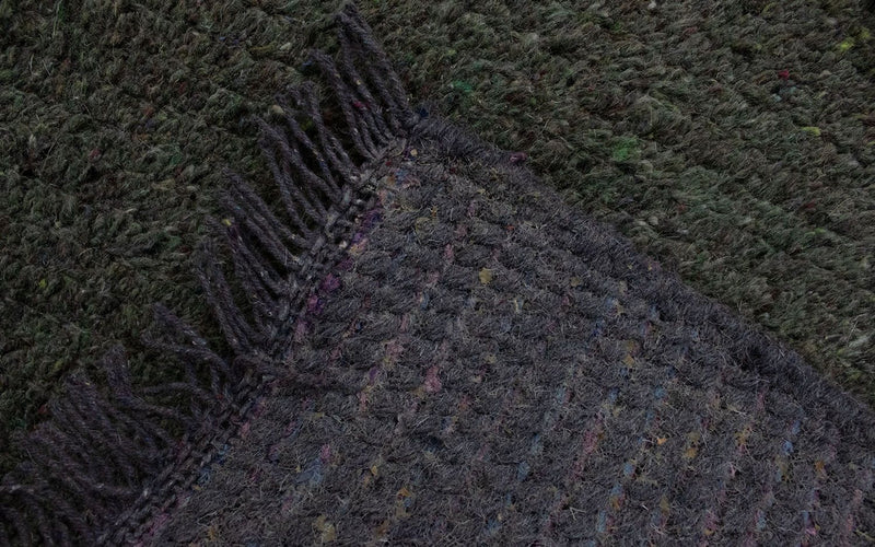 Nepal Tæppe - 140 x 70 cm - grå