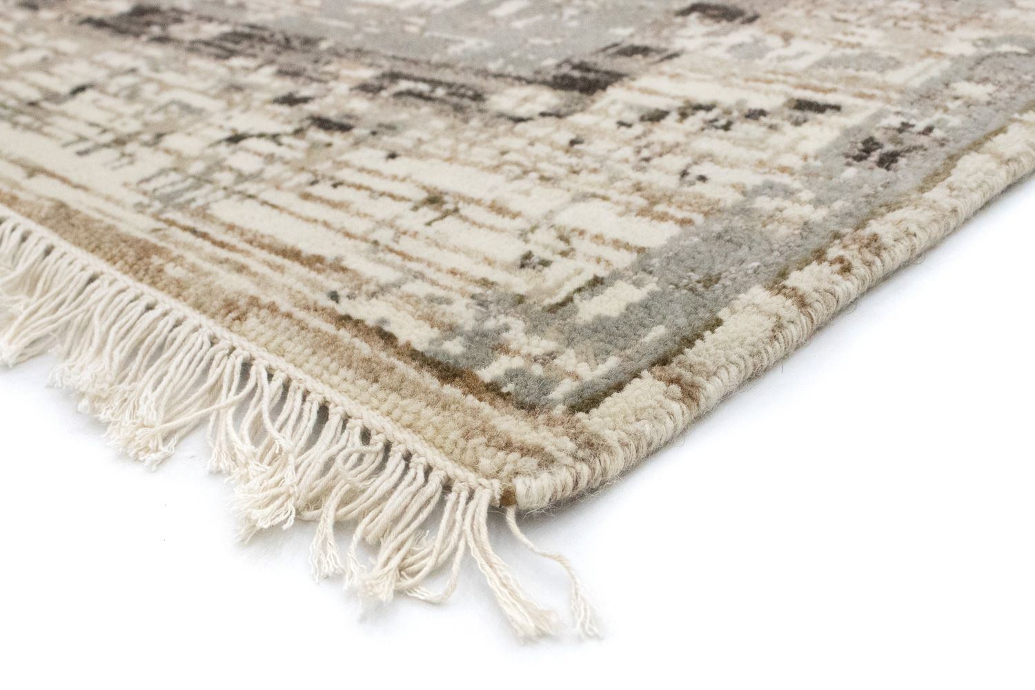 Designer tæppe - 236 x 166 cm - beige