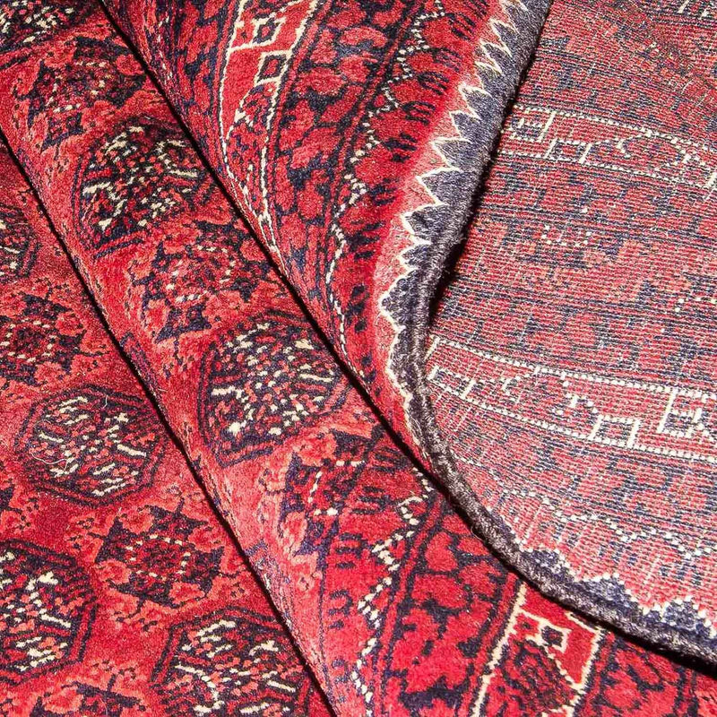 Afghansk tæppe - Bukhara - 299 x 195 cm - rød