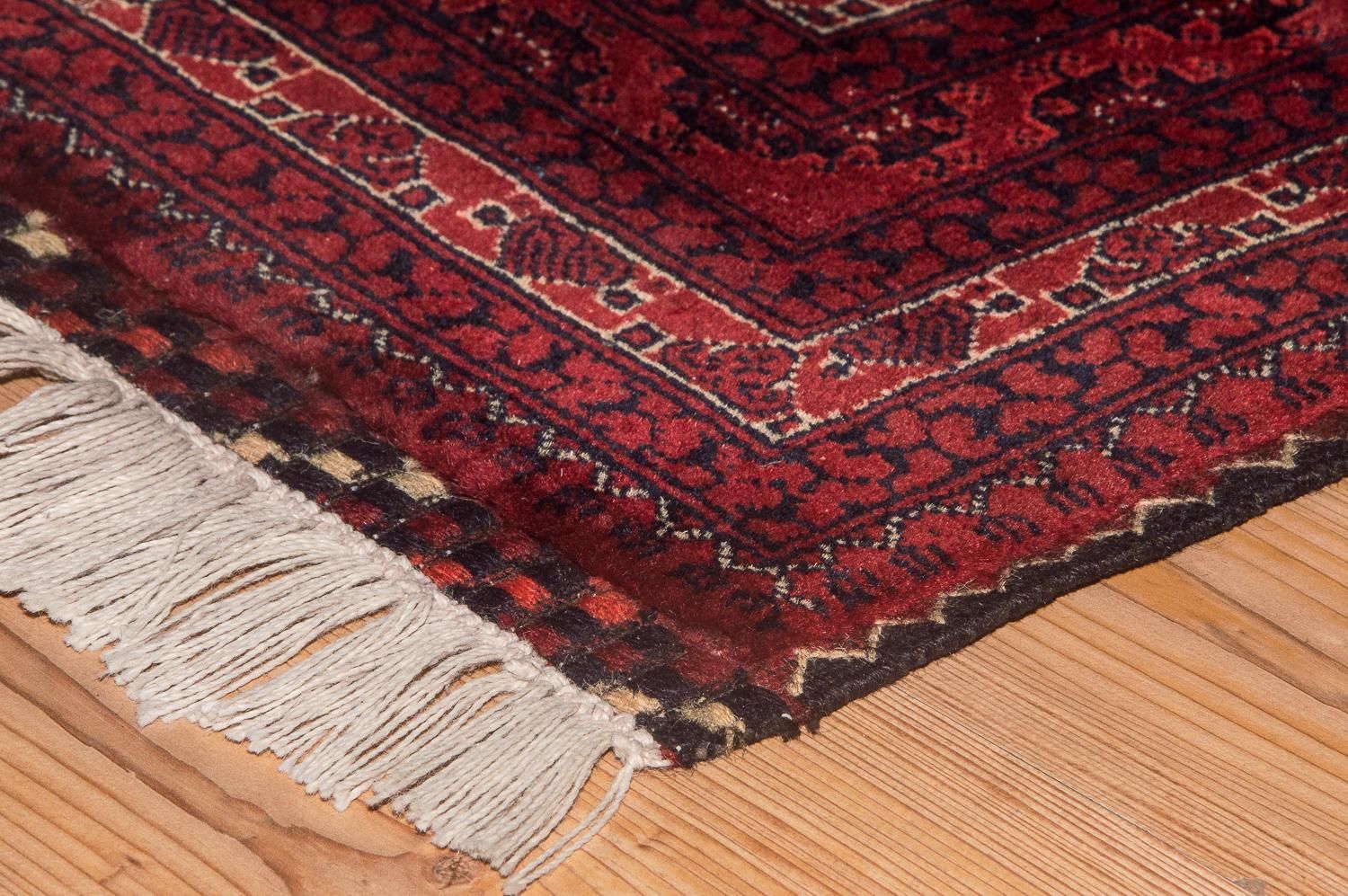 Afghansk tæppe - Bukhara - 299 x 195 cm - rød