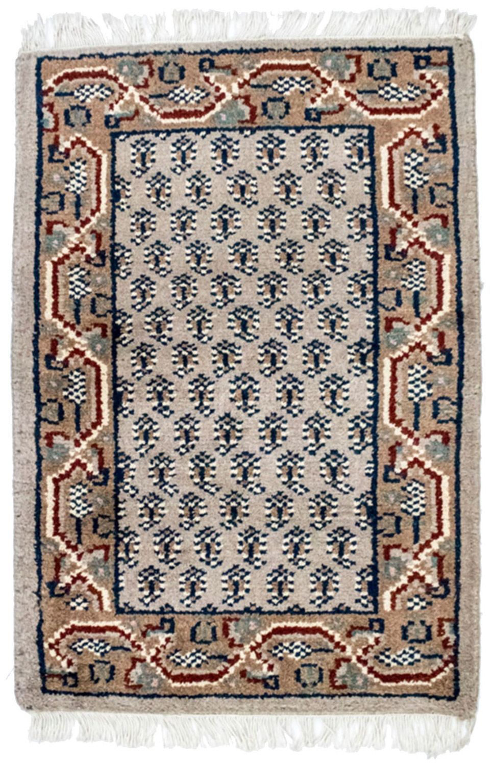 Orientalsk tæppe - 90 x 60 cm - beige