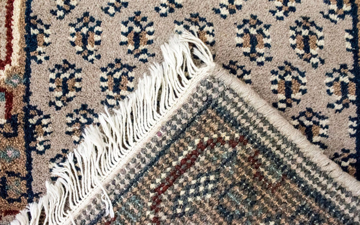 Orientalsk tæppe - 90 x 60 cm - beige