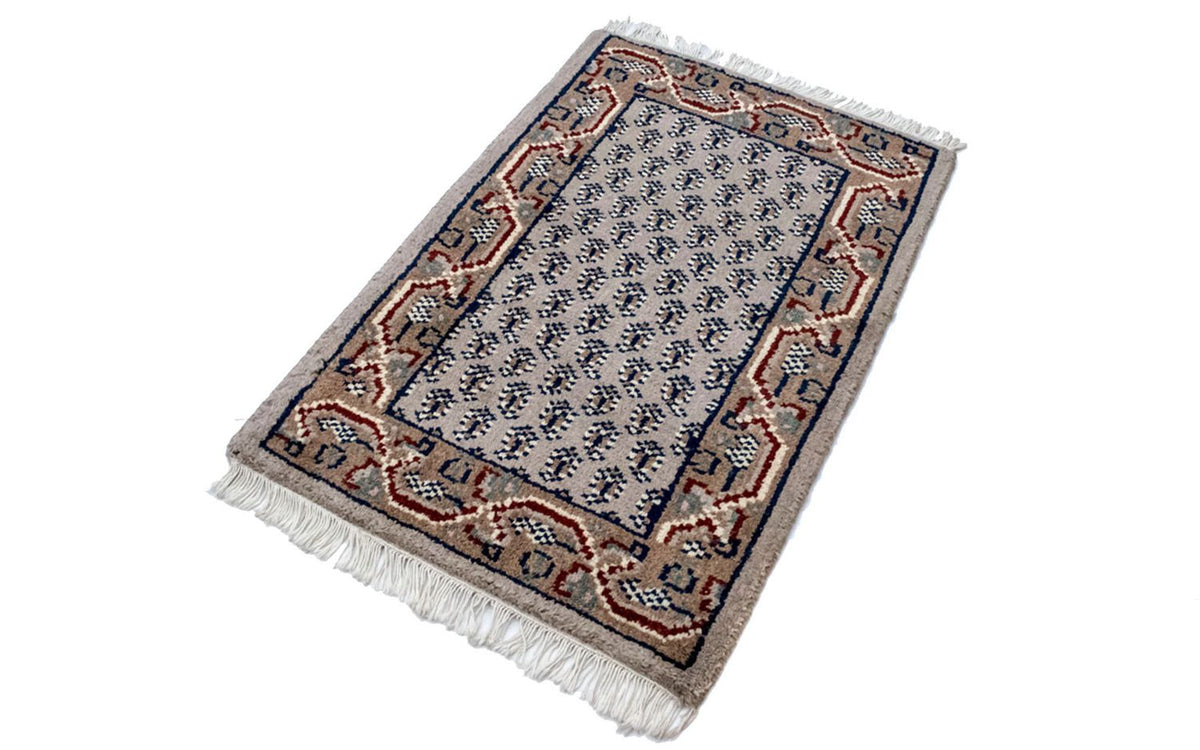 Orientalsk tæppe - 90 x 60 cm - beige