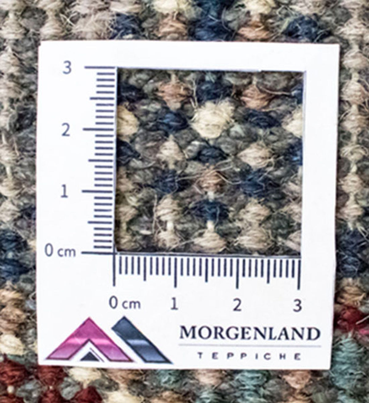 Orientalsk tæppe - 90 x 60 cm - beige