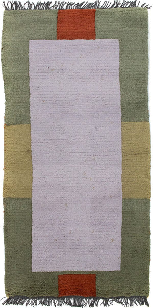 Nepal Tæppe - 140 x 70 cm - beige
