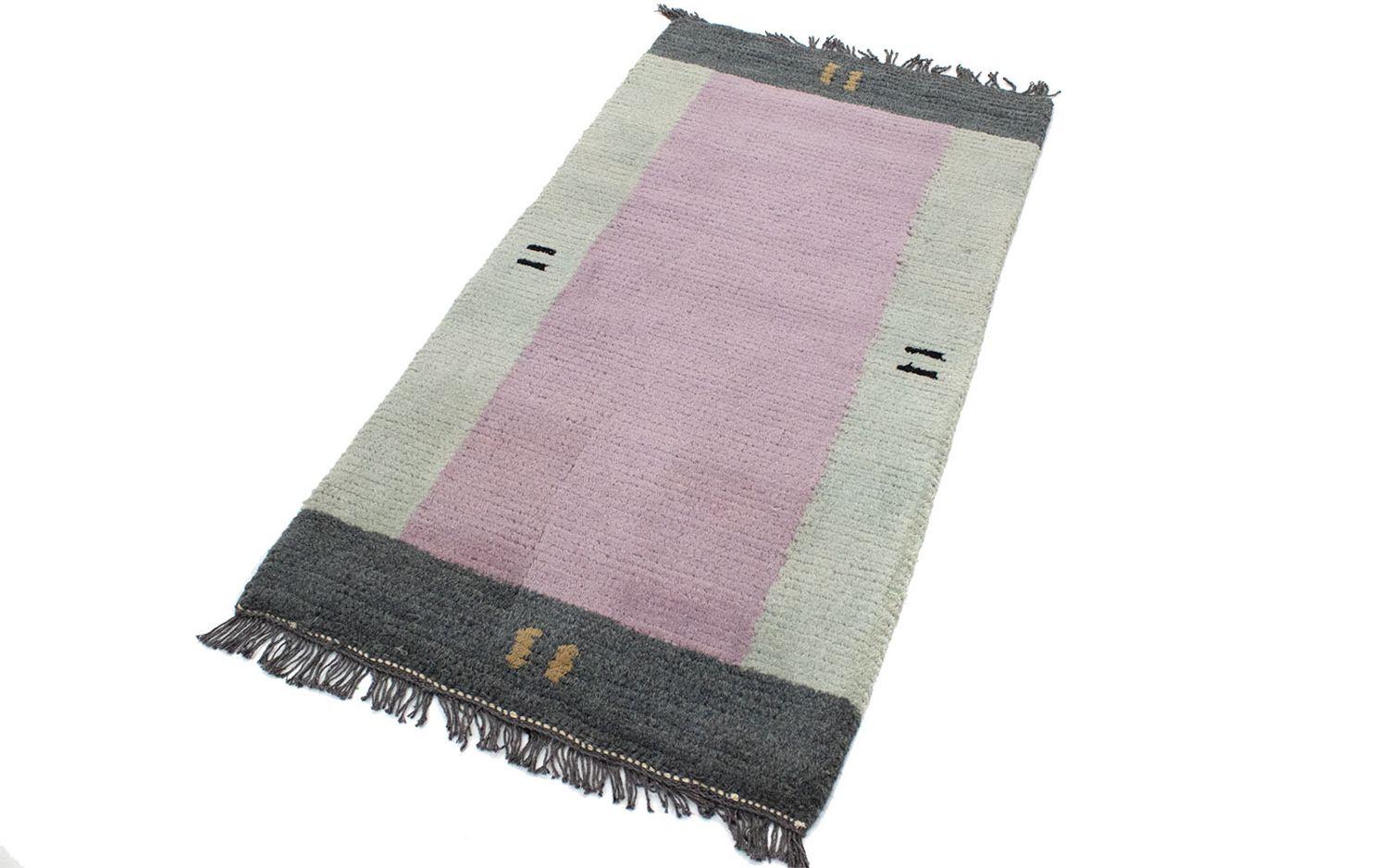 Nepal Tæppe - 140 x 70 cm - pink