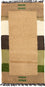 Nepal Tæppe - 140 x 70 cm - brun