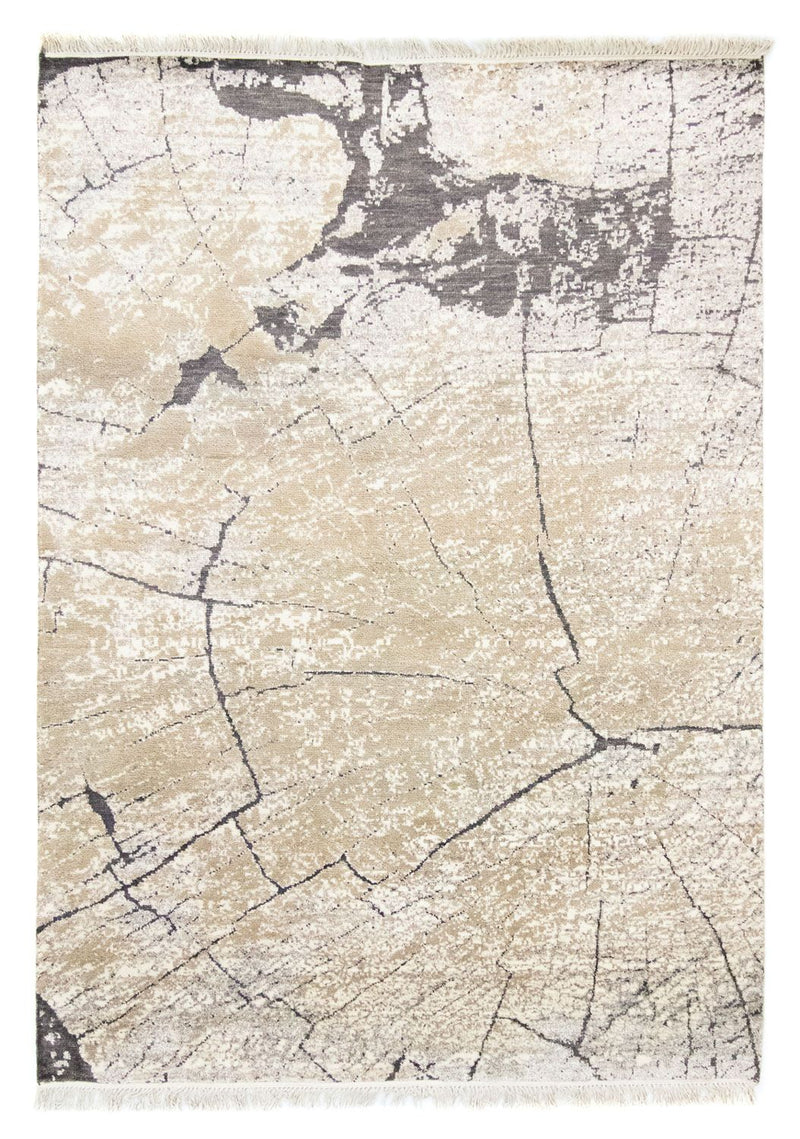 Designer tæppe - 236 x 169 cm - beige