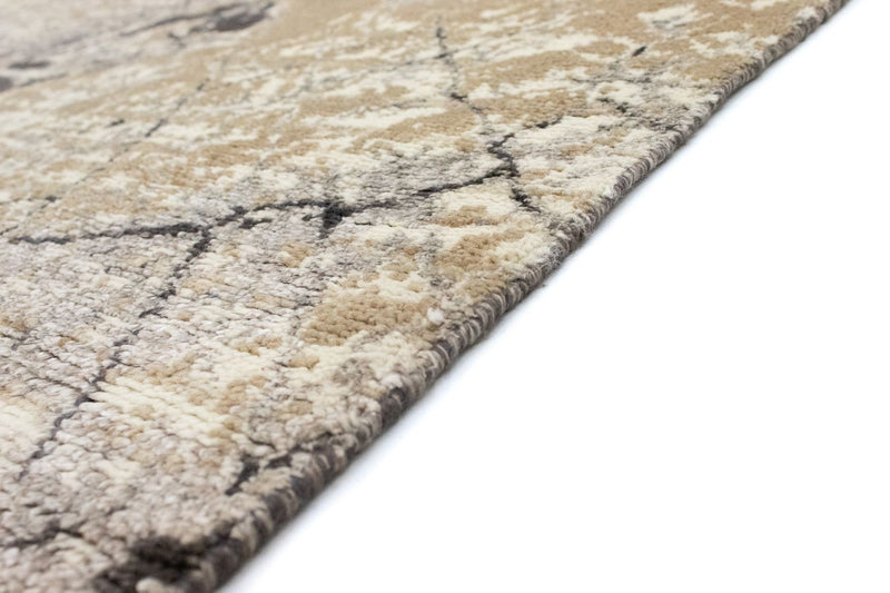 Designer tæppe - 236 x 169 cm - beige