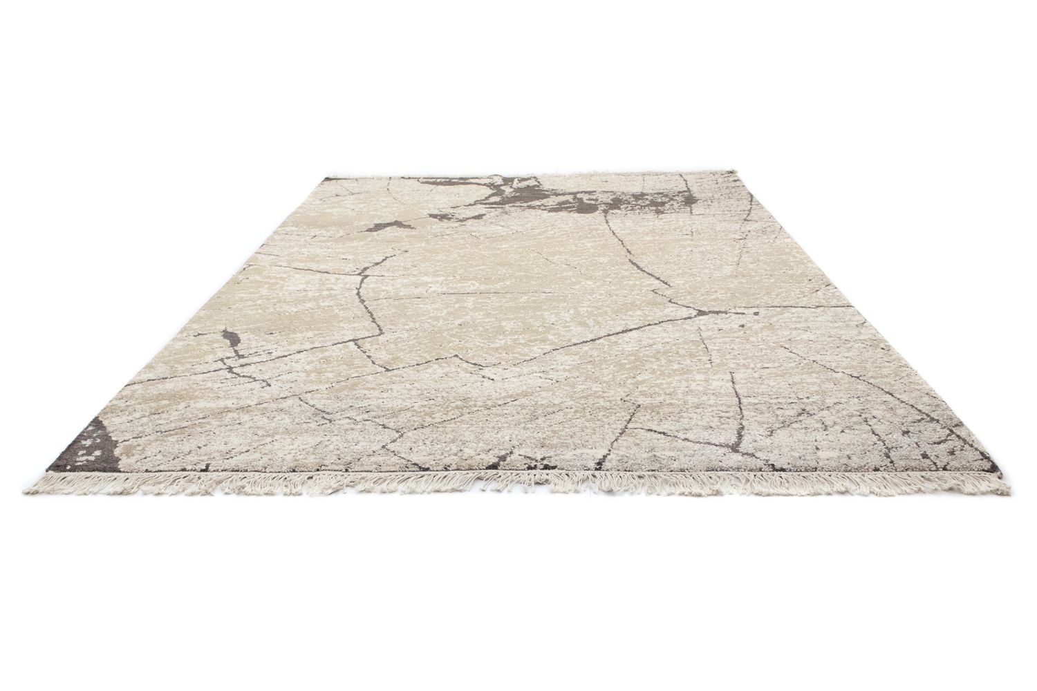 Designer tæppe - 236 x 169 cm - beige