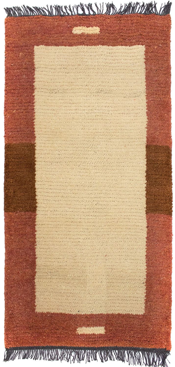 Nepal Tæppe - 140 x 70 cm - beige
