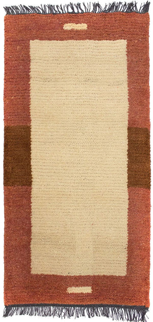 Nepal Tæppe - 140 x 70 cm - beige
