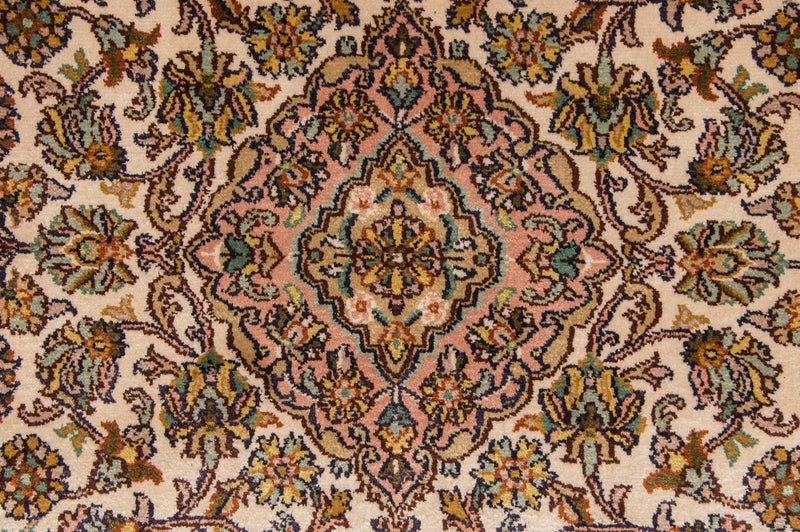 Løber Silketæppe - Kashmir Silk - 300 x 79 cm - beige
