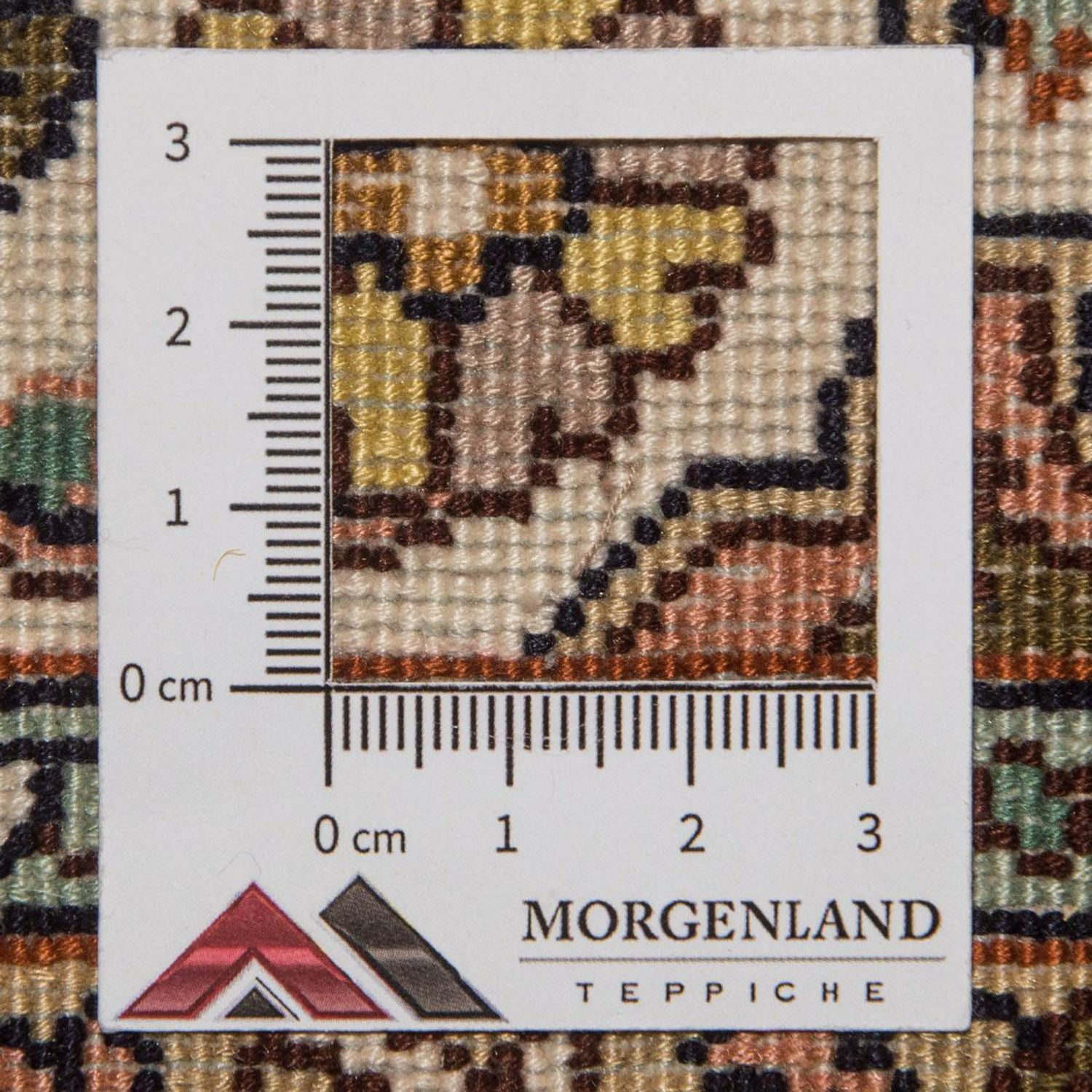 Løber Silketæppe - Kashmir Silk - 300 x 79 cm - beige