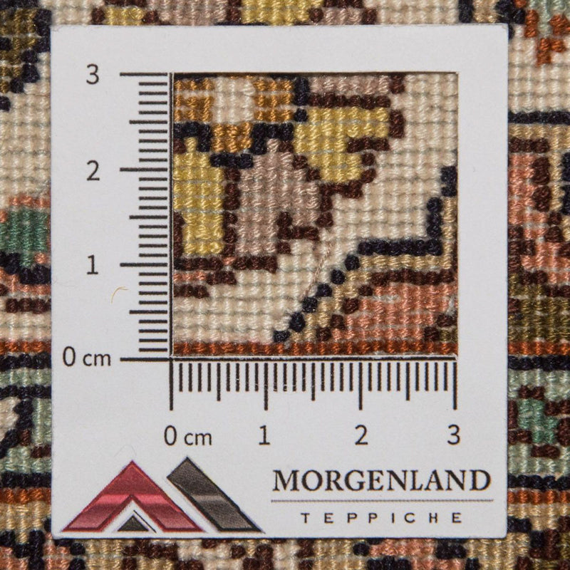 Løber Silketæppe - Kashmir Silk - 300 x 79 cm - beige