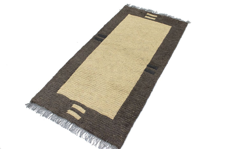 Nepal Tæppe - 140 x 70 cm - beige